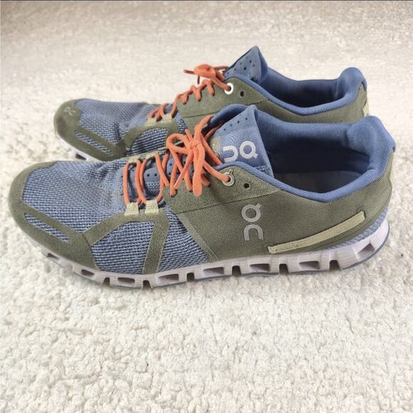 On Cloud Mens 11 Sneakers Green Athletic Running Shoes Swiss Engineering main image 6